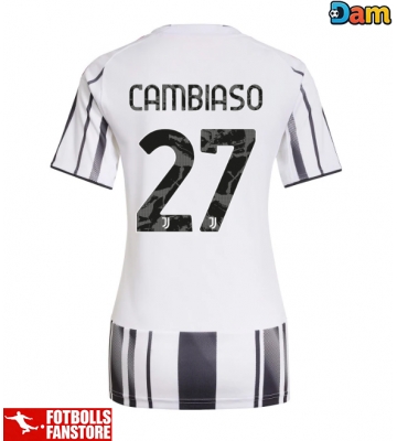 Juventus Andrea Cambiaso #27 Hemmatröja Dam 2025-26 Kortärmad